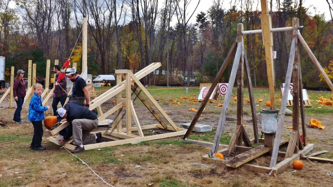 Pumpkin Chunkin’ returns to Lake with medieval village, dancing